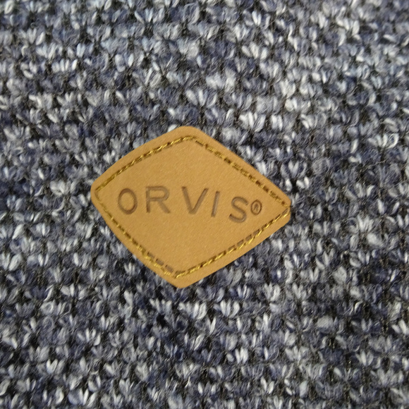 Orvis Trout Fly Fishing Furry Inside Qtr Zip Large - Picture 4 of 6